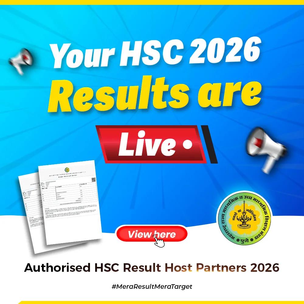 Std 12 HSC Result 2026 Declared
