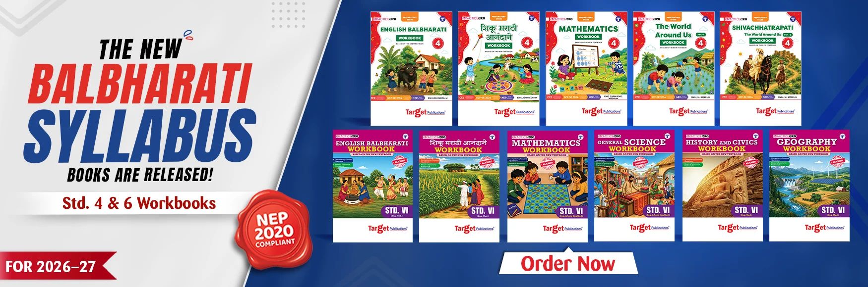 Std 4 and Std 6 Workbooks