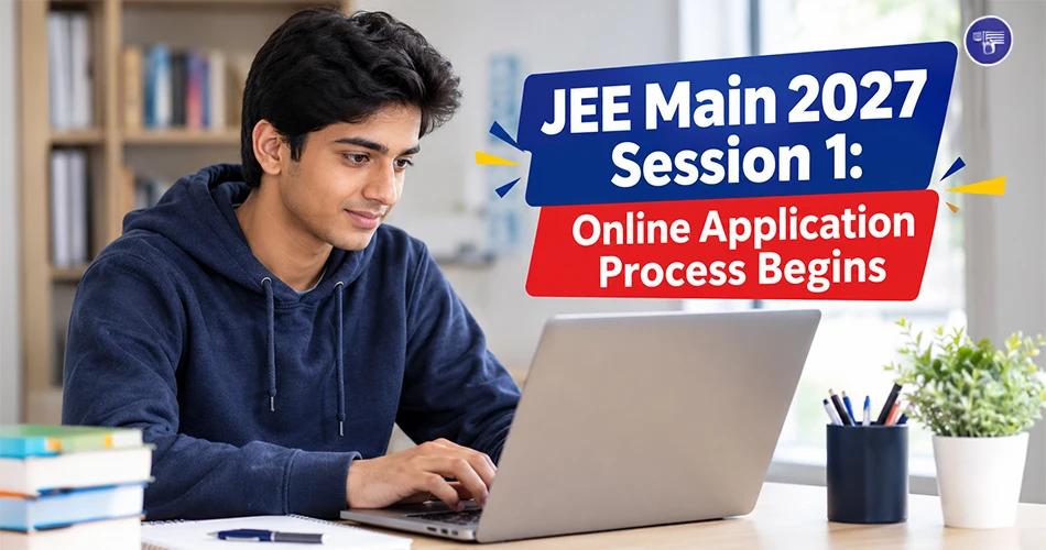 JEE Main 2027 Session 1 online application process and registration dates