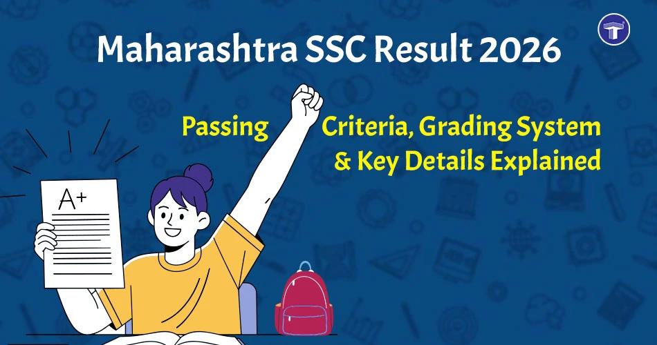 SSC Result 2026 banner showing grading pattern and passing marks with student exam illustration