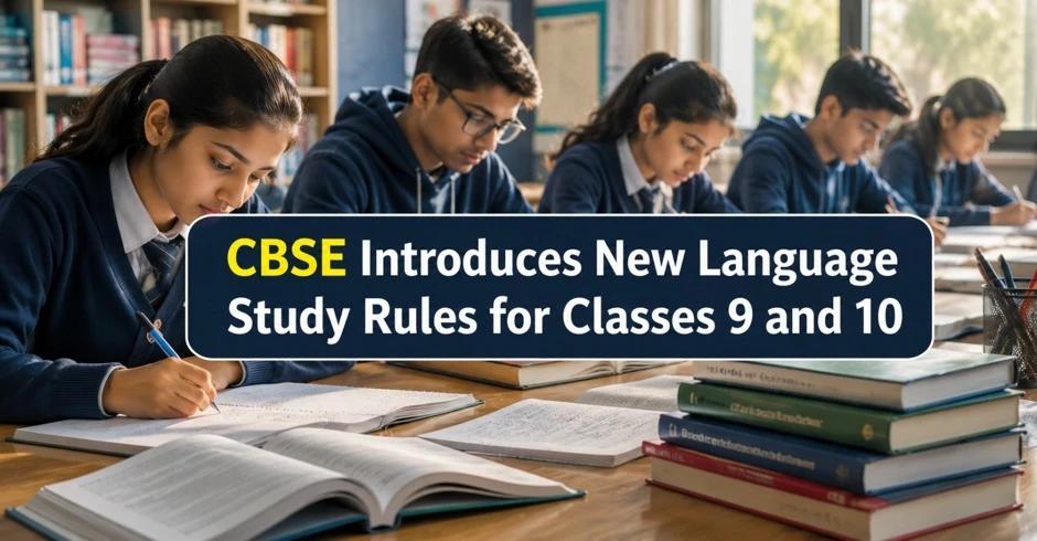CBSE language policy update aligned with NCERT syllabus for secondary classes