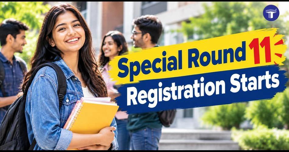 Student holding books pointing towards Maharashtra HSC Result 2026 date and time announcement banner