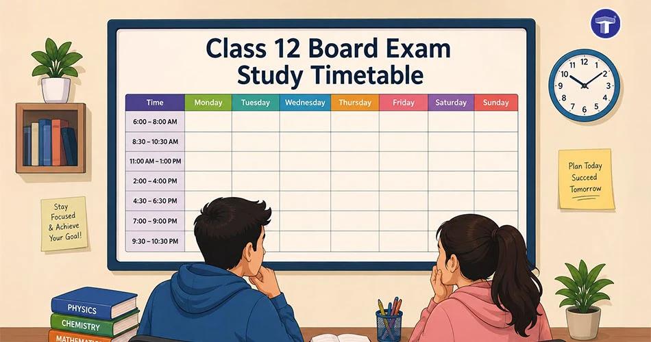 How to Create an Effective Study Timetable for Class 12 Board Exams