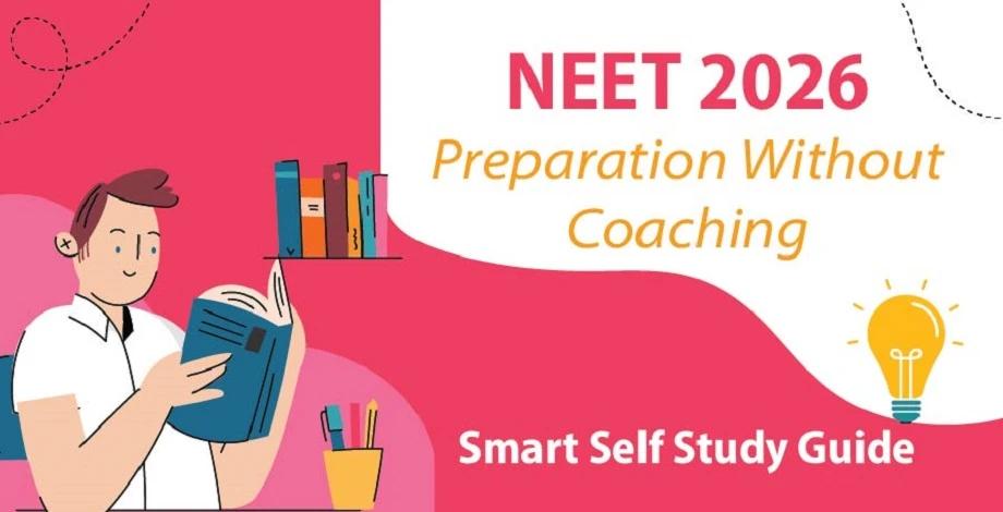 Banner showcasing NEET 2026 Preparation Without Coaching Smart Self Study Guide