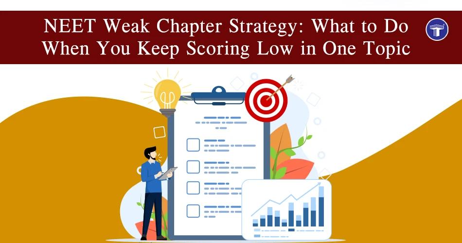 NEET Weak Chapter Strategy: What to Do When You Keep Scoring Low in One Topic
