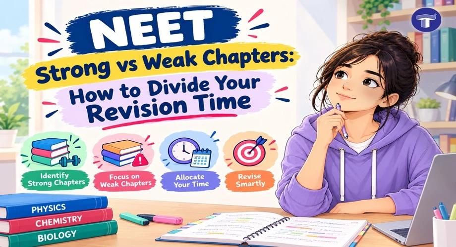NEET Strong vs Weak Chapters: How to Divide Your Revision Time