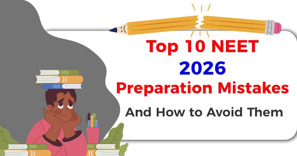 Top NEET 2026 preparation mistakes and how to avoid them for better exam success