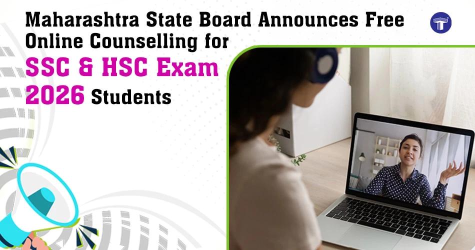 Maharashtra Board 2026 SSC and HSC free online counselling announcement for student mental health support
