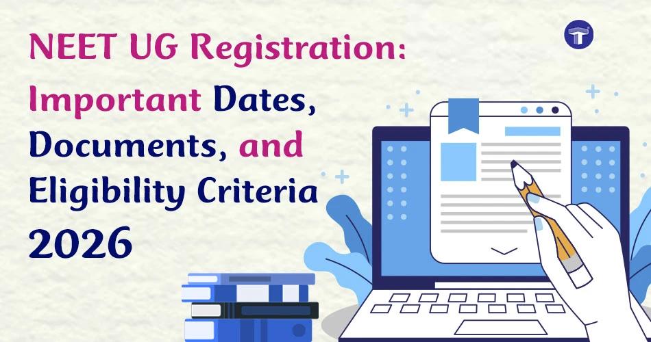 NEET UG Registration 2026: Important Dates, Documents, and Eligibility Criteria on a laptop screen