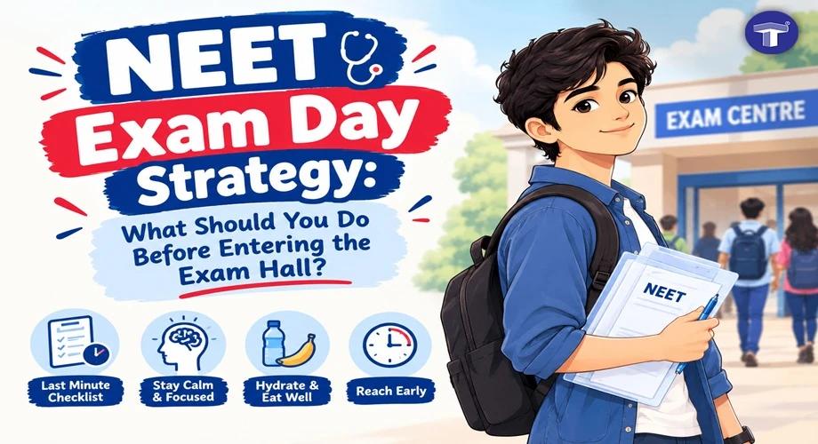 NEET Exam Day Strategy: What Should You Do Before Entering the Exam Hall