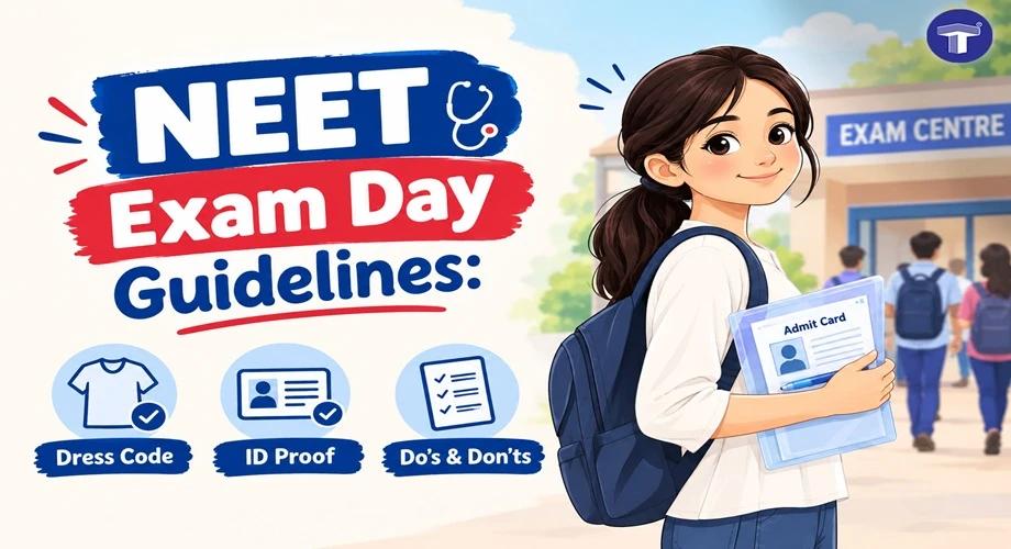 NEET Exam Day Guidelines: Dress Code, ID Proof, Do's & Don'ts