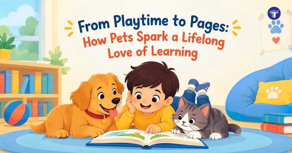 From Playtime to Pages: How Pets Spark a Lifelong Love of Learning