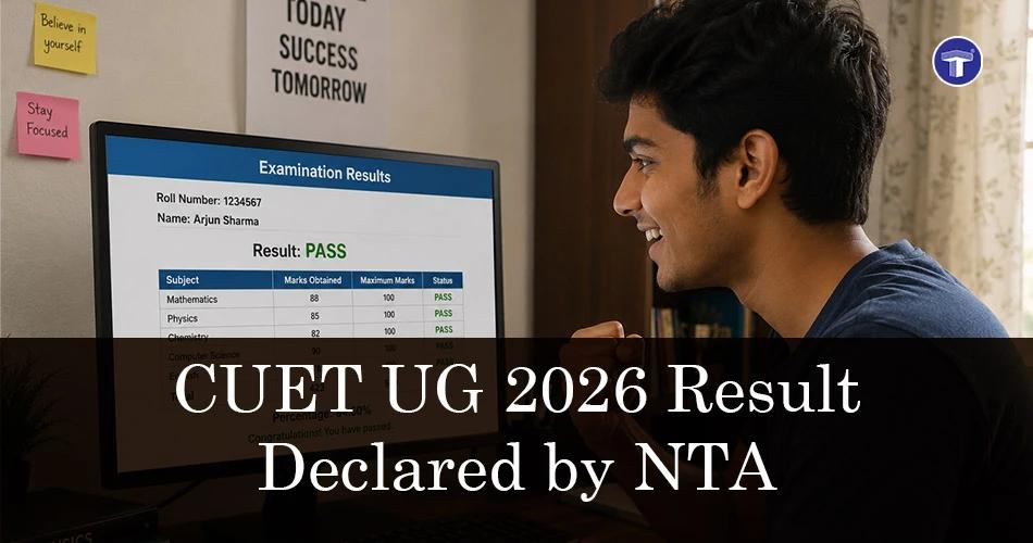 CUET UG Result Declared by NTA