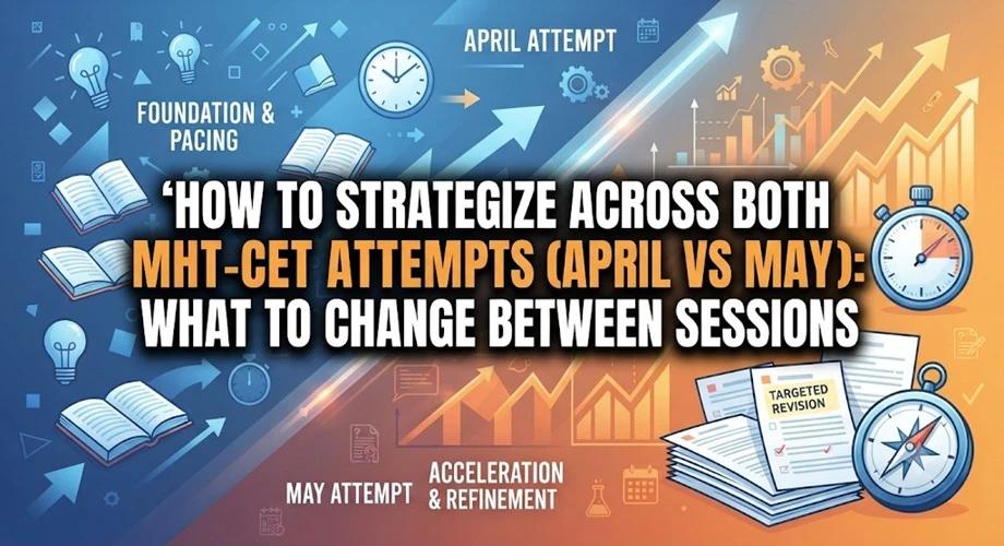 MHT-CET preparation strategy for April and May attempts