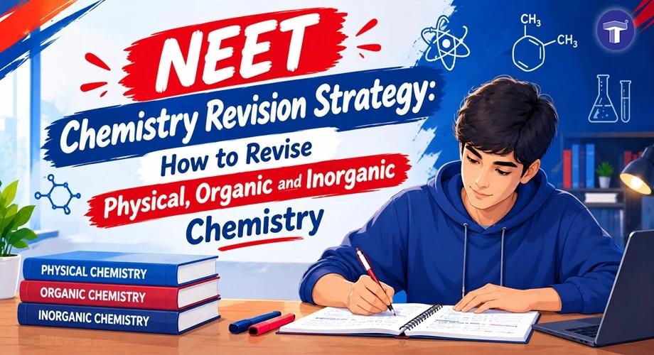 NEET Chemistry Revision Strategy: How to Revise Physical, Organic and Inorganic Chemistry
