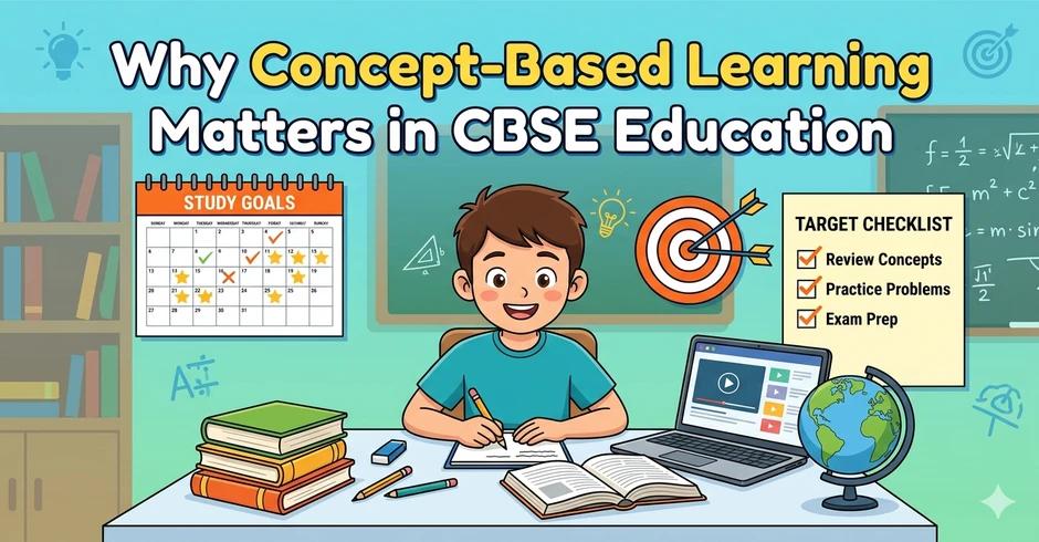 Concept-based learning helping CBSE students improve understanding, application skills and exam readiness