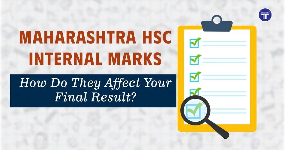 Students checking Maharashtra HSC internal marks and theory, practical and project marks distribution